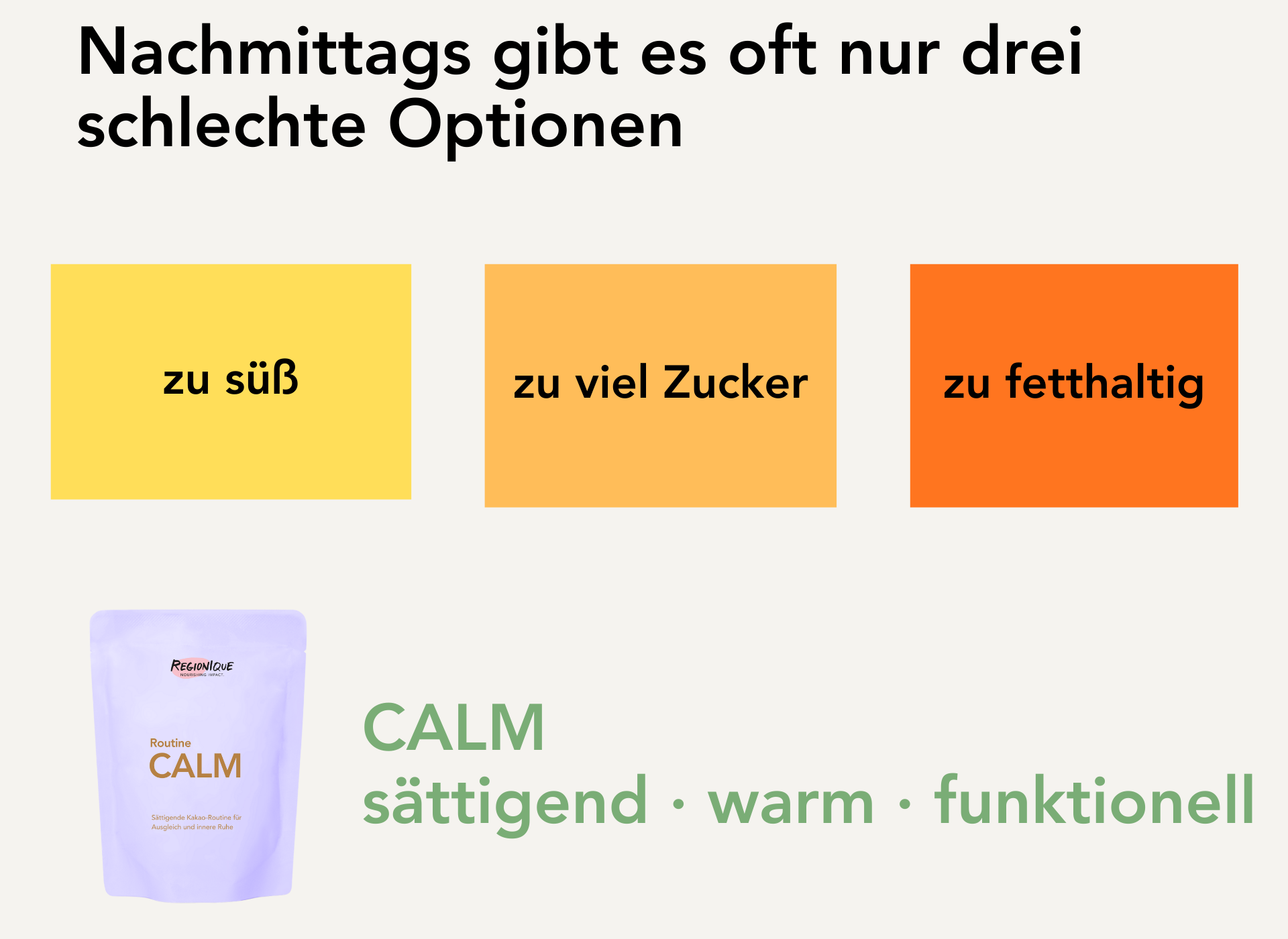 Routine CALM - für zwei Wochen